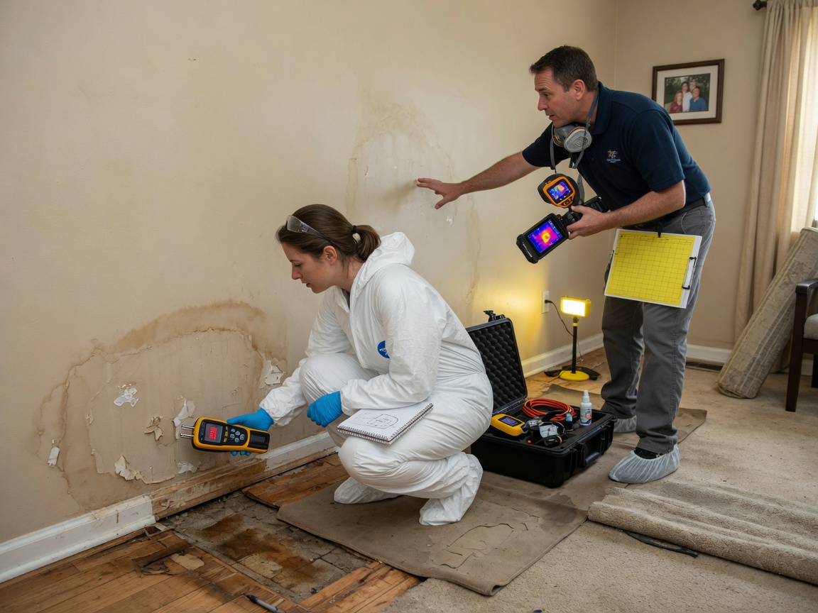 The Annapolis Restoration Co team at work in Annapolis