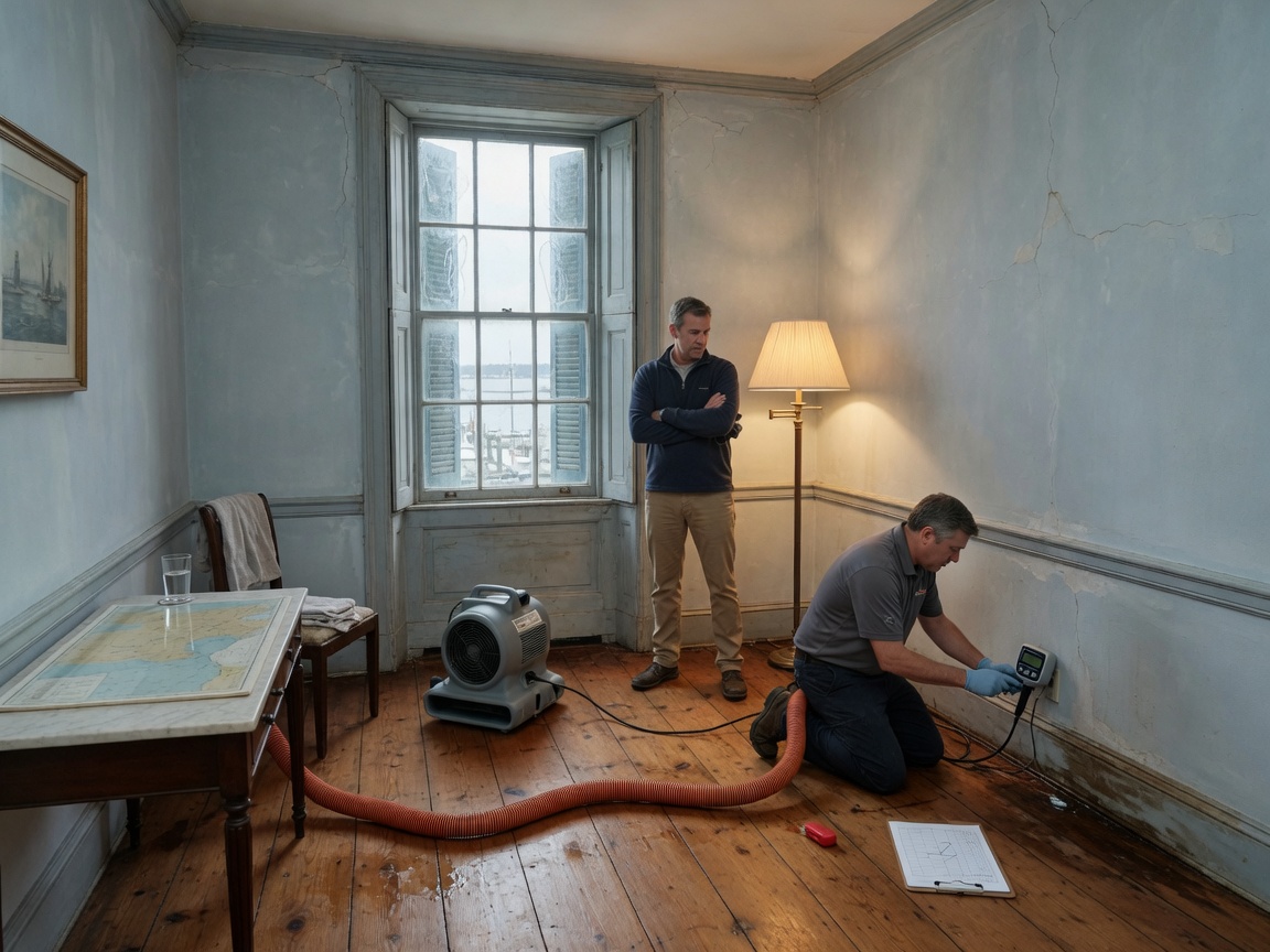 How Long Does Water Damage Restoration Take in Annapolis, MD?