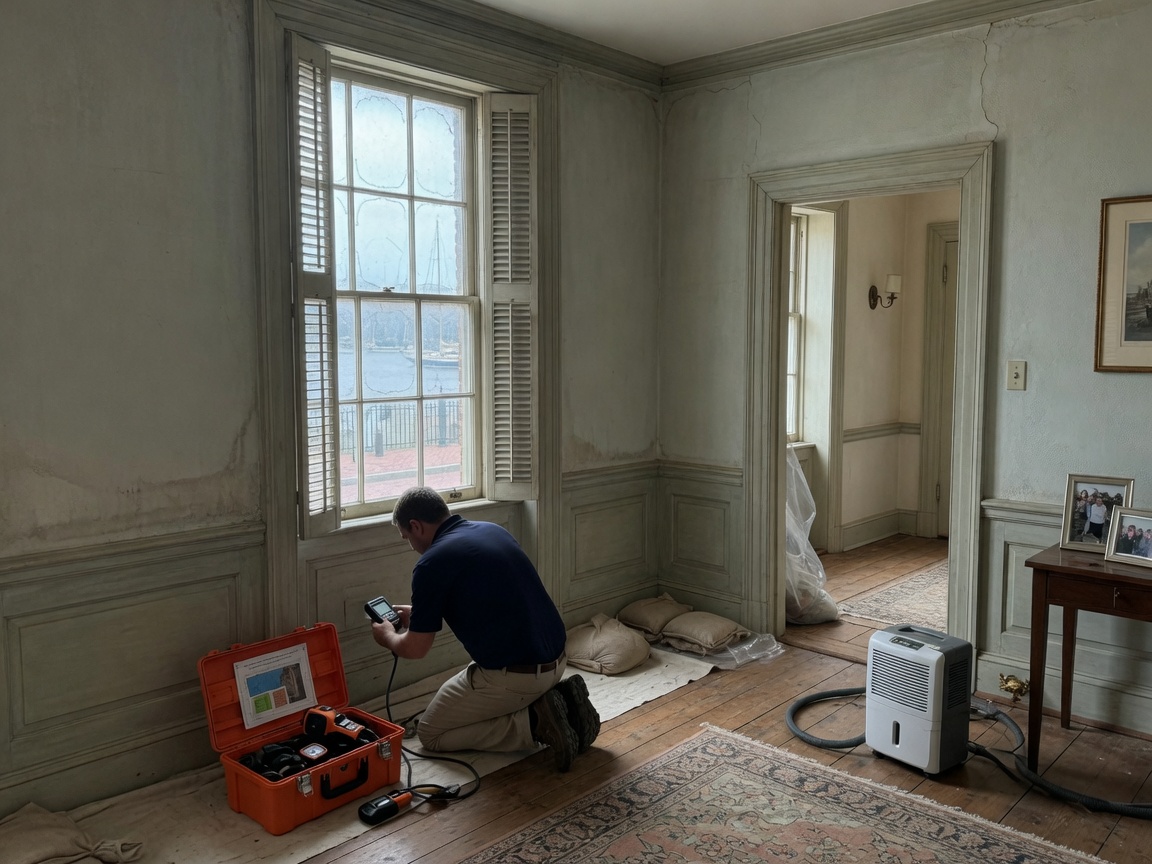 Water Damage in Presidents Hill