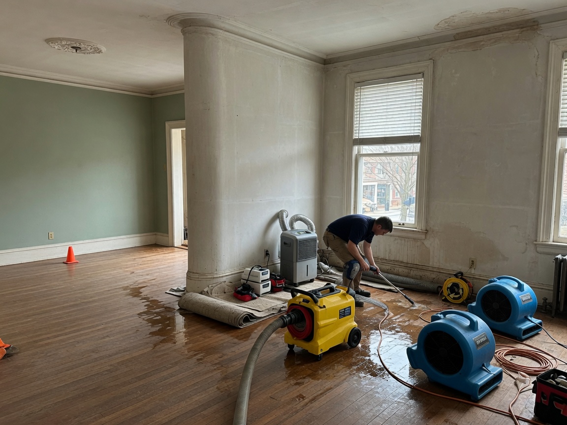 Water Damage work by Annapolis Restoration Co in Annapolis, MD