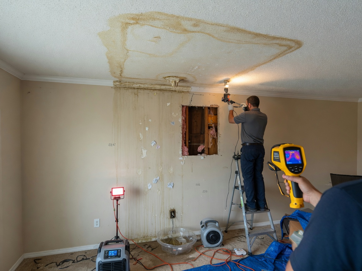 Appliance Leak Water Damage Cleanup in Annapolis
