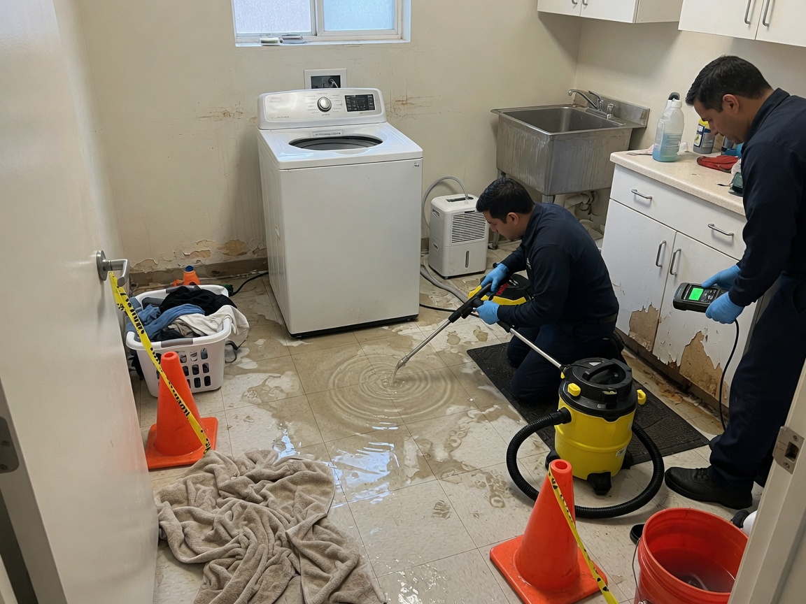 Basement Water Damage Cleanup in Annapolis