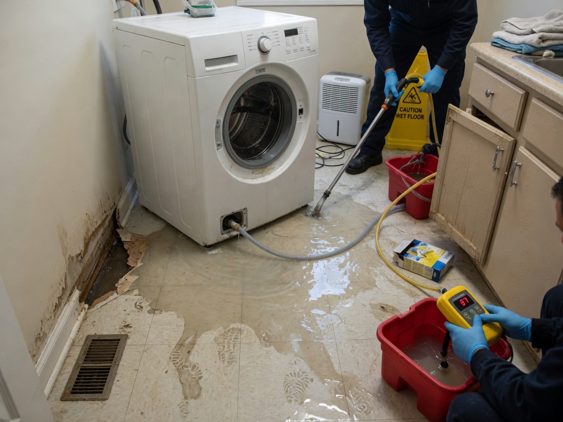 Ceiling and Wall Water Damage Restoration in Annapolis